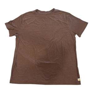 Vuori Men's Brown Short-Sleeve Crew Neck T-Shirt Size XL